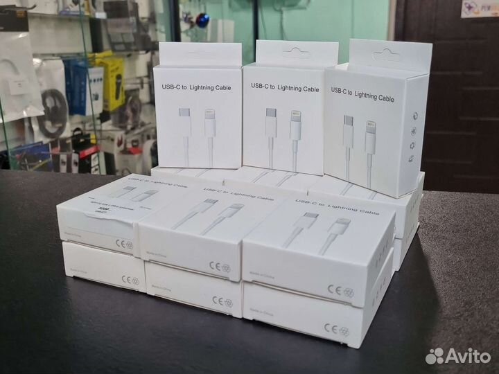 Кабель для зарядки iPhone оригинальный чип