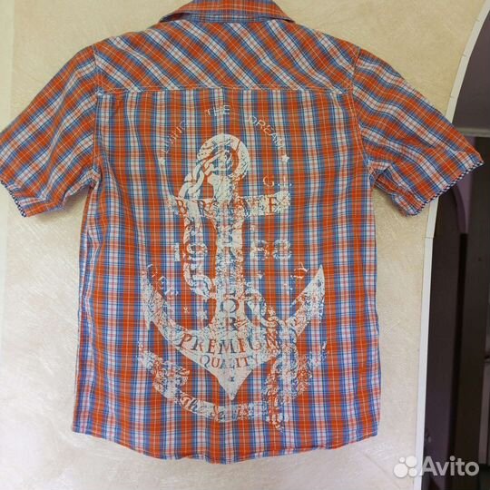 Шорты и рубашка 140