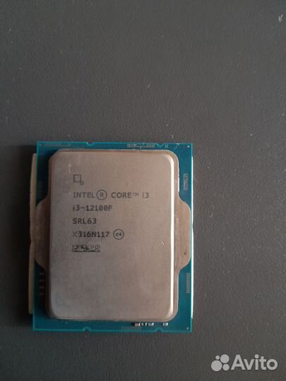 Процессор intel core i3 12100f