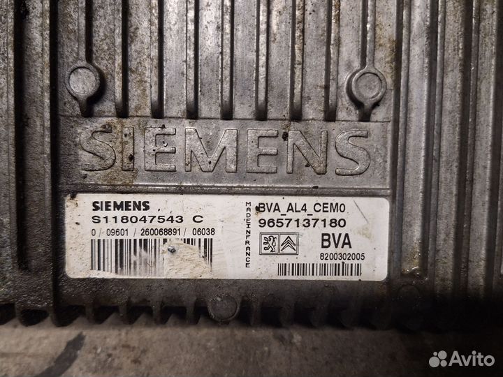 Блок управления АКПП Peugeot 206 1.4