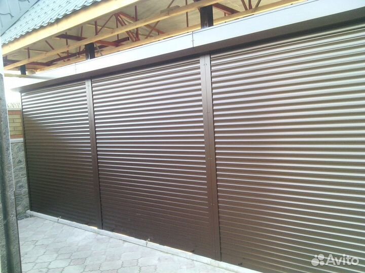 Роллеты на дверь Алютех 1000х2150мм