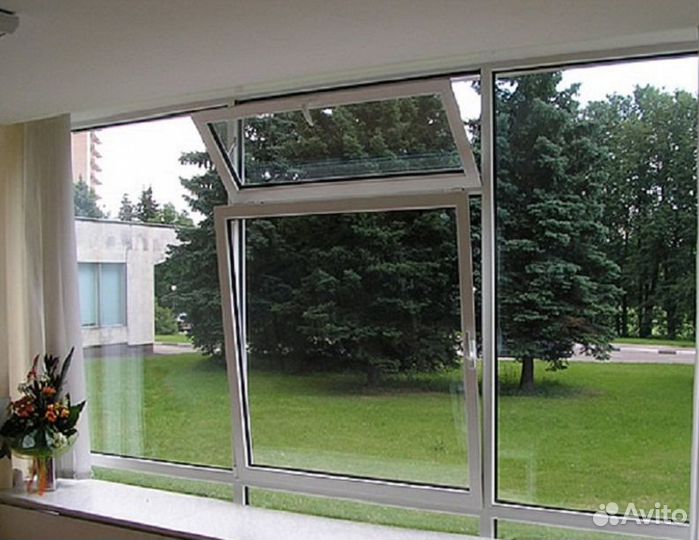 Алюминиевые окна раздвижные