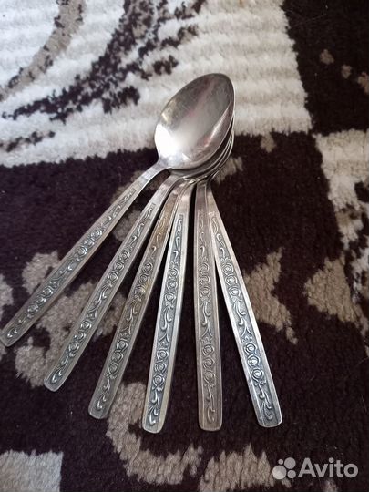 Ложки десертные мельхиор