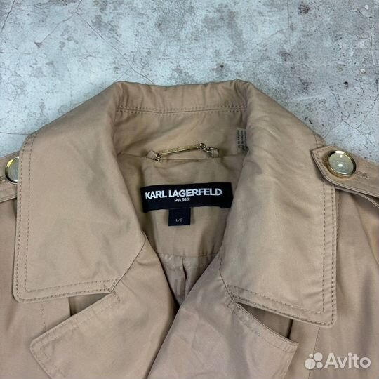Плащ тренч Karl Lagerfeld женскиий L