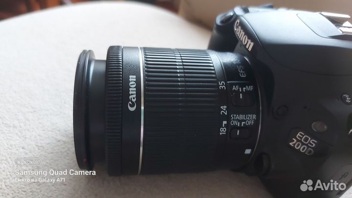 Объектив canon еfs 18-55mm KIT