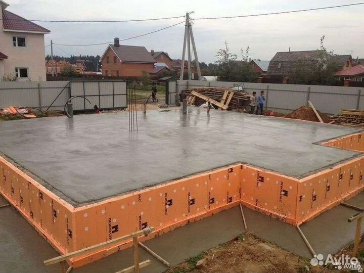 Выполнение бетонных работ