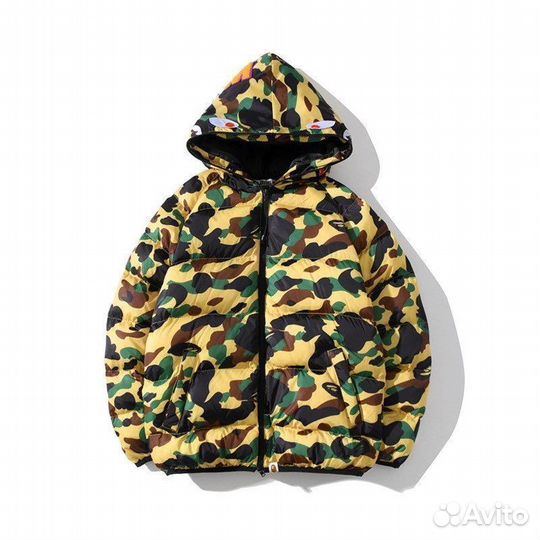 Куртка зимняя Bape камуфляж