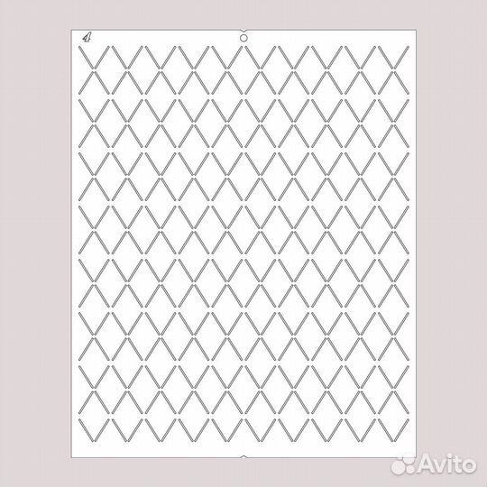 Трафарет №4