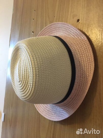 Соломенная шляпа детская
