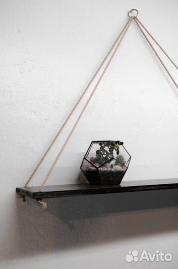 Полка подвесная декоративная