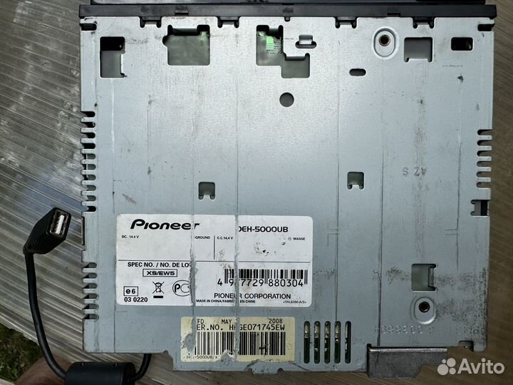 Магнитола pioneer
