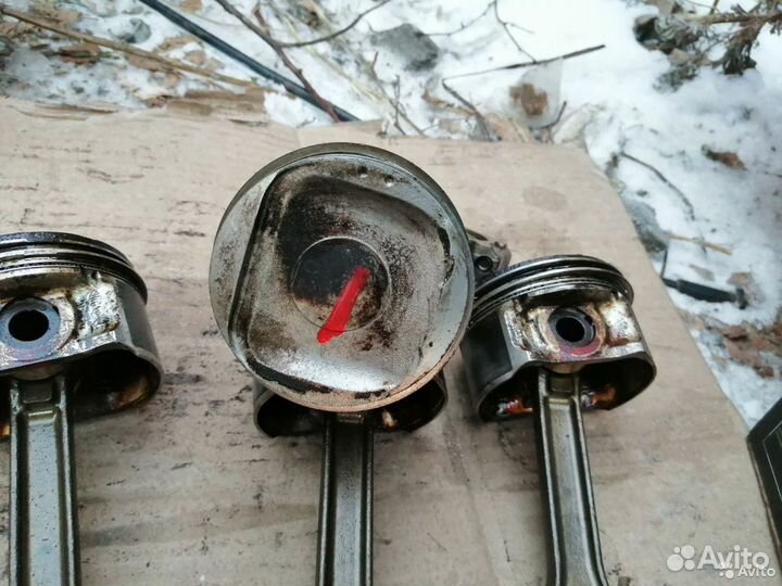 Поршень двигателя hr16de Nissan Tiida