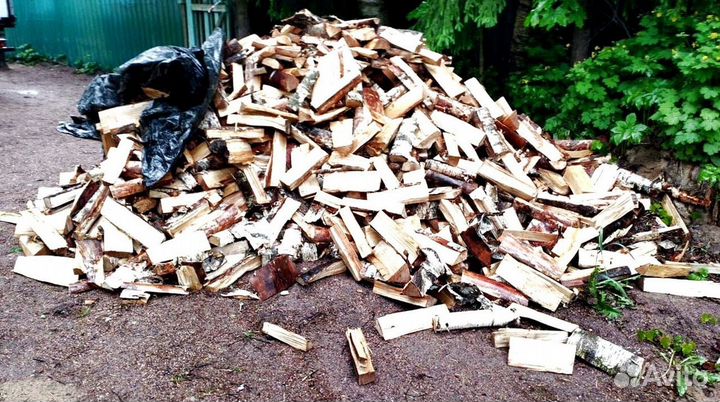 Дрова в укладку