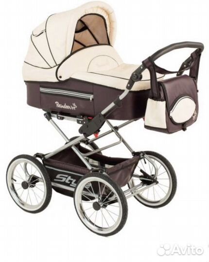 Коляска 3 в 1 Reindeer Leather Collection