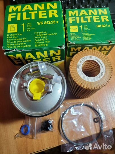 Топливный фильтр mann-filter WK 842/23 x