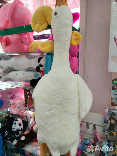 Белый гусь мягкий 130
