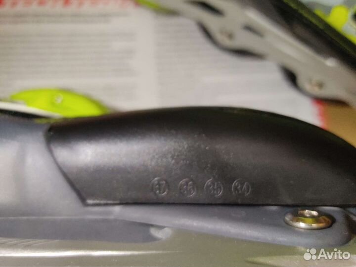 Роликовые коньки детские раздвижные размер 34-37