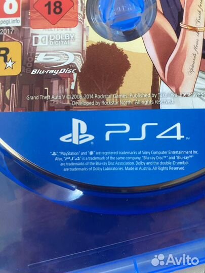 Диски на ps4 гта 5