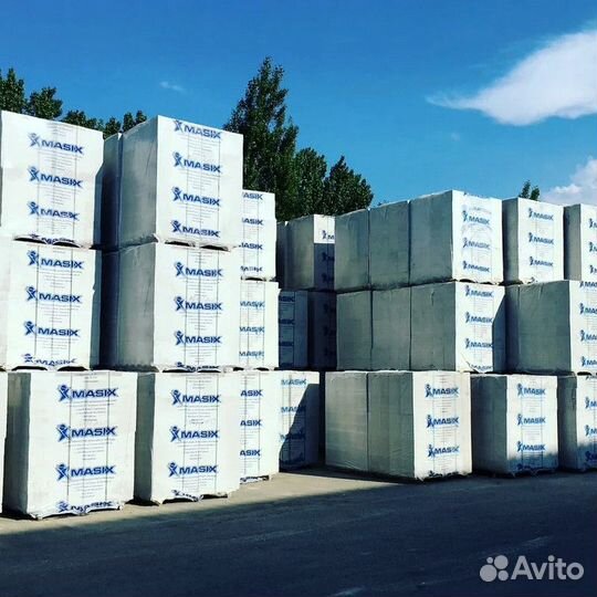 Газоблок Masix D400 250x250x600