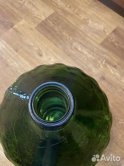 Бутыль стеклянный 22 литра