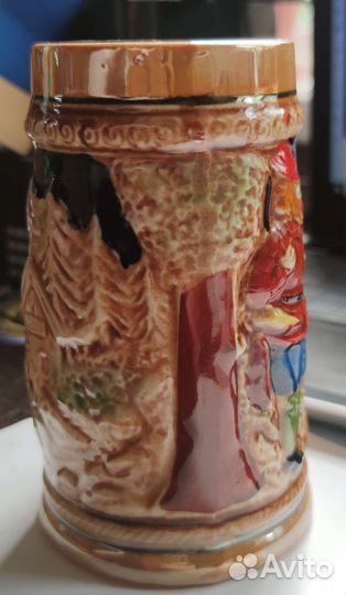 Кружка пивная керамическая СССР, 1970е гг