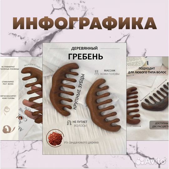 Инфографика для маркетплейсов wildberries ozon