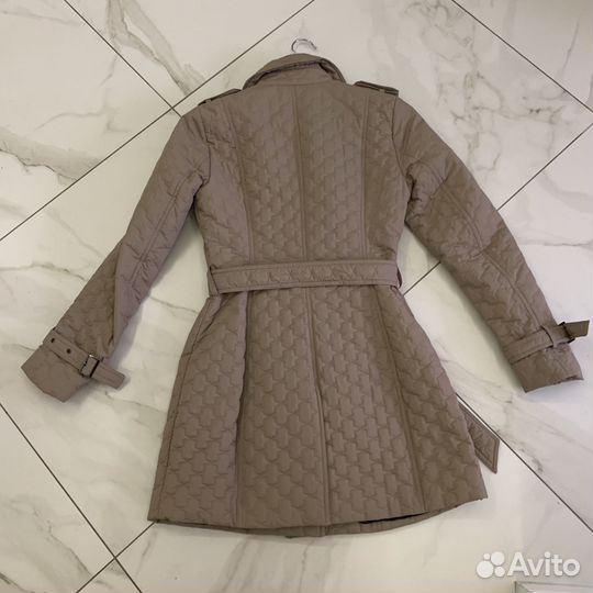 Стеганое пальто демисезонное 44