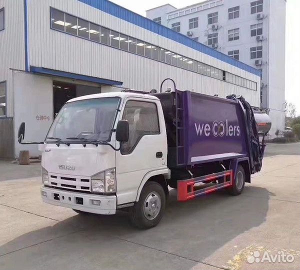 Мусоровоз с задней загрузкой