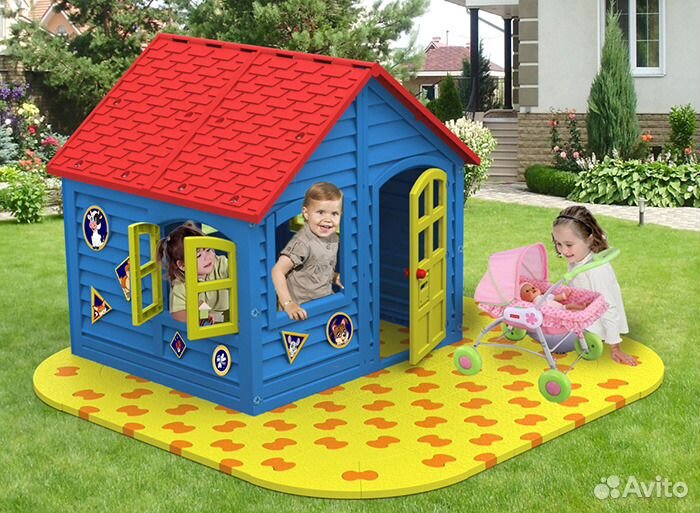 Домик детский игровой всепогодный 120*120*120 см