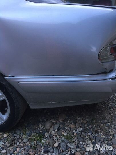 Задний бампер mercedes w210 рестайлинг
