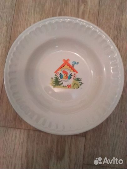Тарелки детские СССР