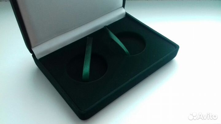 Футляр на 2 монеты в капсулах