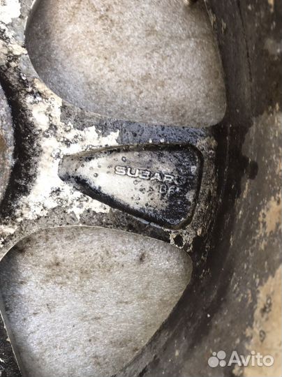 Оригинальные диски subaru r16