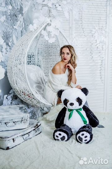 Панда плюшевая игрушка, большая