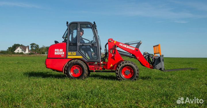 Мини-погрузчик Polar Badger WL50, 2024