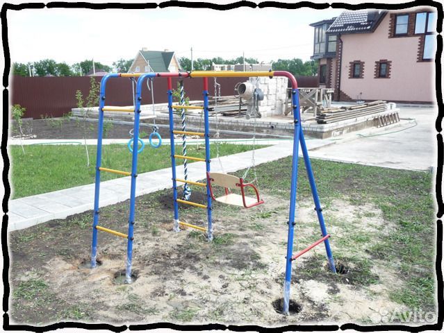 Уличный спортивный комплекс +Турник Лайт для детей