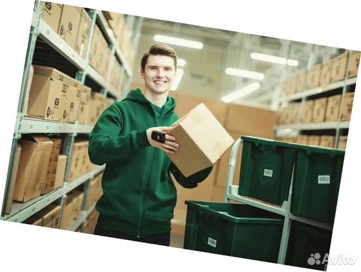 Упаковщик на склад Еженедельные выплаты