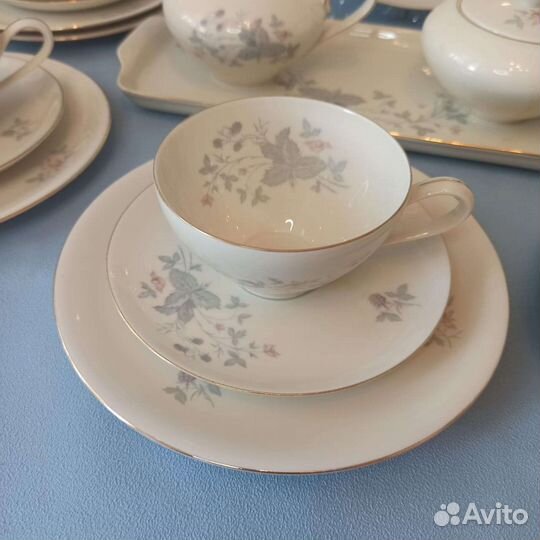 Антикварный немецкий фарфор KPM Krister