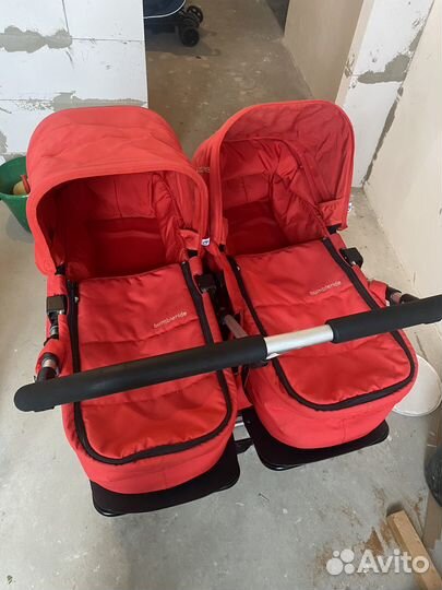 Коляска для двойни Bumbleride indi twin