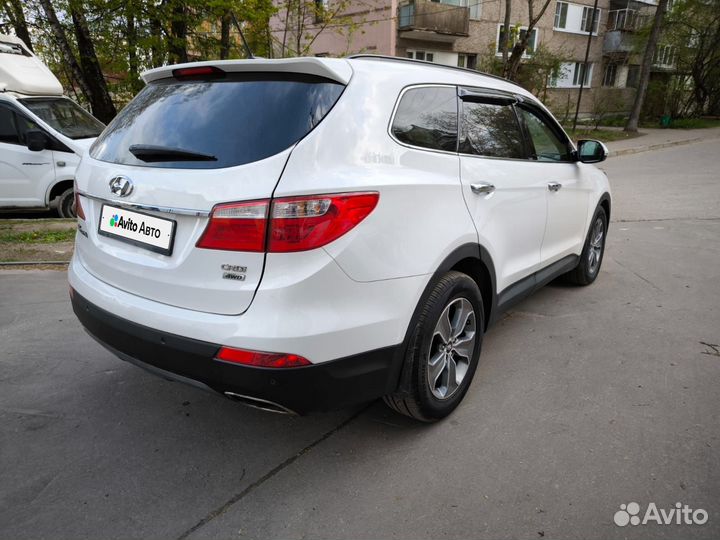 Hyundai Grand Santa Fe 2.2 AT, 2015, 82 600 км