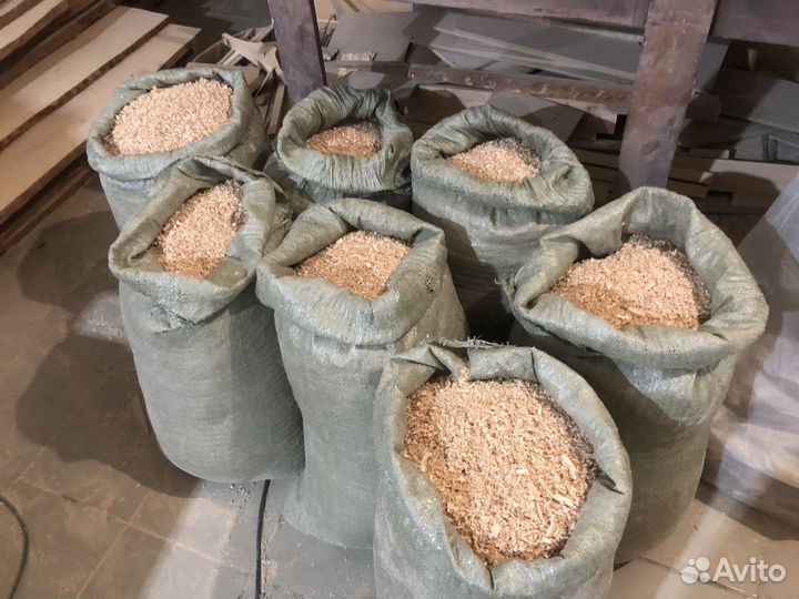 Опилки для животных