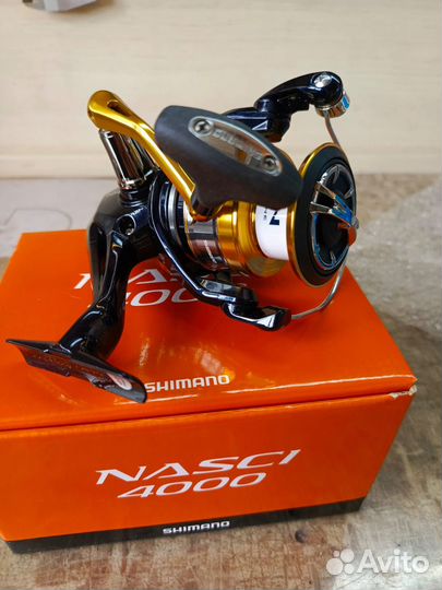 Катушка рыболовная Shimano Nasci 4000 новая