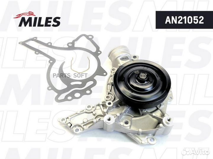 Miles AN21052 Насос водяной mercedes benz W203/204/211/212/221/164 2.4-3.5 (dolz M229) AN21052