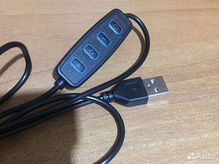 Кольцевая селфи лампа 26 см