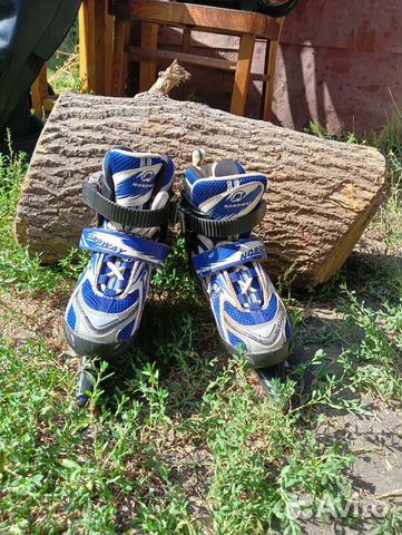 Коньки хоккейные размерная регулировка