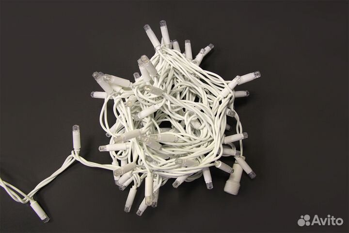 Гирлянда белая