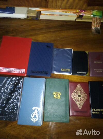 Блокноты записные книжки и пр