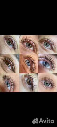 Наращивание и ламинирование ресниц