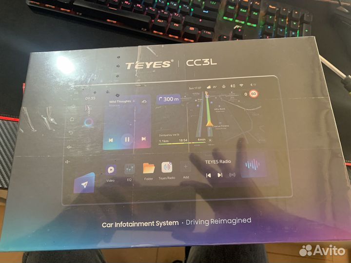 Магнитола 2 din android 9 дюймов teyes cc3l