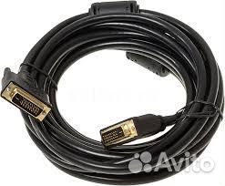 Шнур кабель DVI-DVI 5м, 52256
